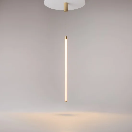 Rippvalgusti Ray, Kuldne, D30 mm H1500 mm - Valgustus Luminance'ilt