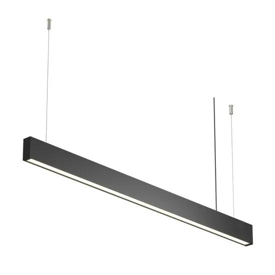 Rippvalgusti Basis, Must - Valgustus Luminance'ilt