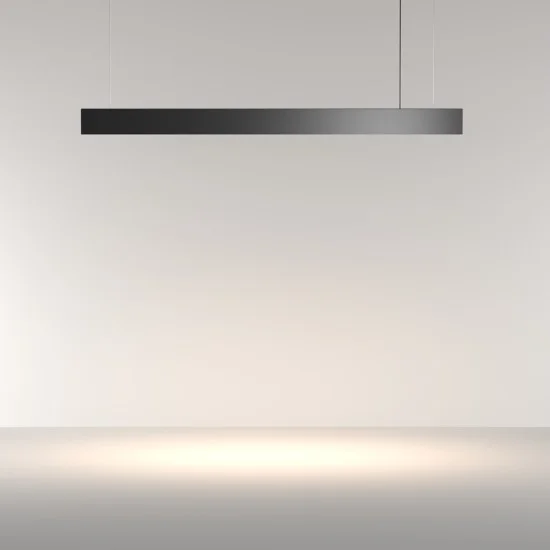 Rippvalgusti Basis, Must - Valgustus Luminance'ilt