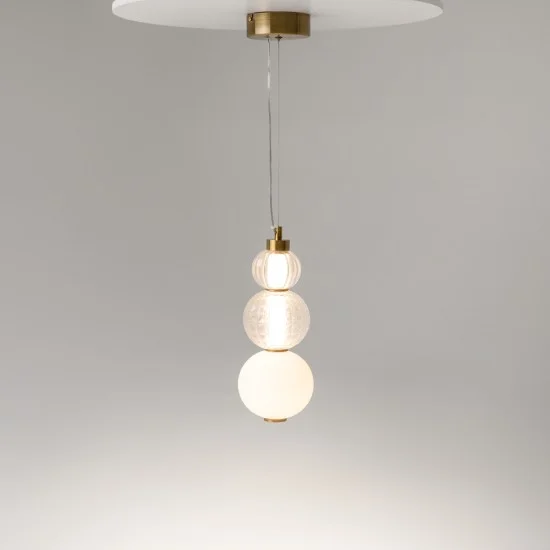 Rippvalgusti Collar, Kuldne, D147 mm H474 mm - Valgustus Luminance'ilt