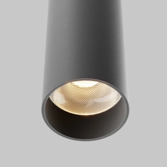 Rippvalgusti Focus LED, Must - Valgustus Luminance'ilt