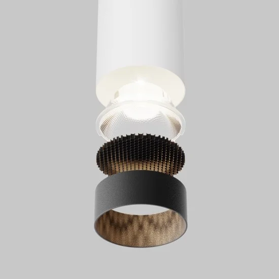 Rippvalgusti Focus LED, Valge, D52 mm H30 mm - Valgustus Luminance'ilt