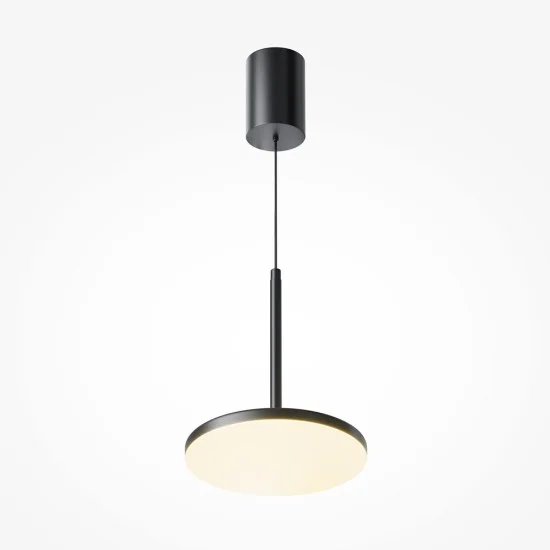 Rippvalgusti Plato, Must - Valgustus Luminance'ilt