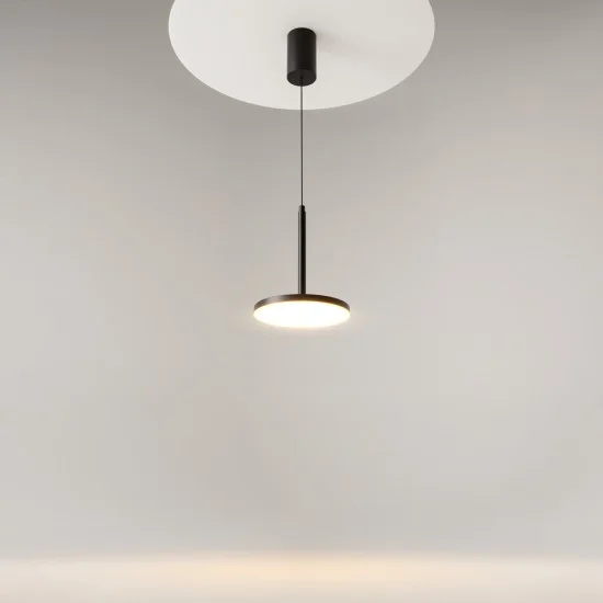 Rippvalgusti Plato, Must - Valgustus Luminance'ilt