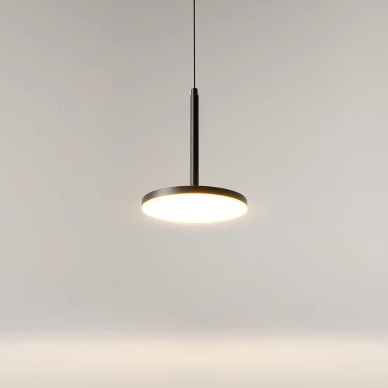 Rippvalgusti Plato, Must - Valgustus Luminance'ilt