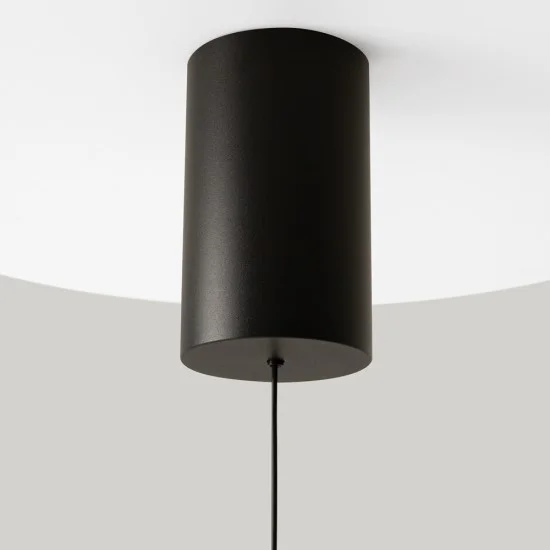 Rippvalgusti Plato, Must - Valgustus Luminance'ilt