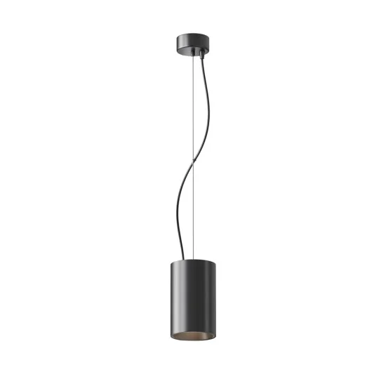 Rippvalgusti Efir, Must, D95 mm H185 mm - Valgustus Luminance'ilt