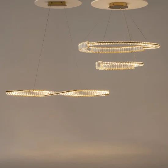 Rippvalgusti Krone, Messing - Valgustus Luminance'ilt