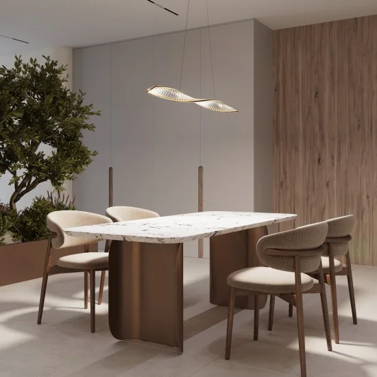 Rippvalgusti Krone, Messing - Valgustus Luminance'ilt