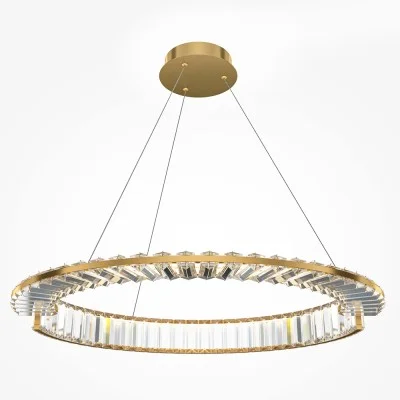 Pendant luminaire Krone, Brass, D620 mm H500 mm - Lighting by Luminance