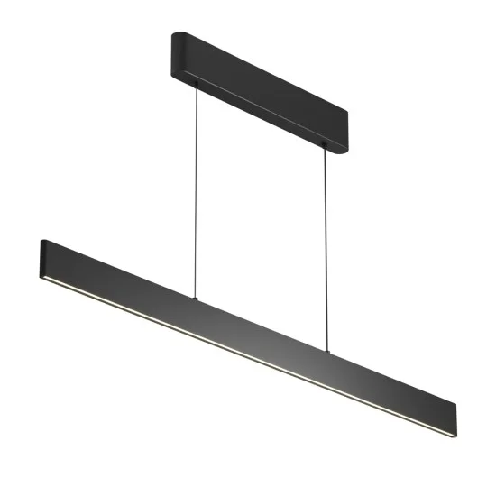 Rippvalgusti Euphoria, Must - Valgustus Luminance'ilt