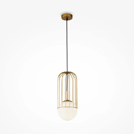 Rippvalgusti Telford, Kuldne, D150 mm H490 mm - Valgustus Luminance'ilt