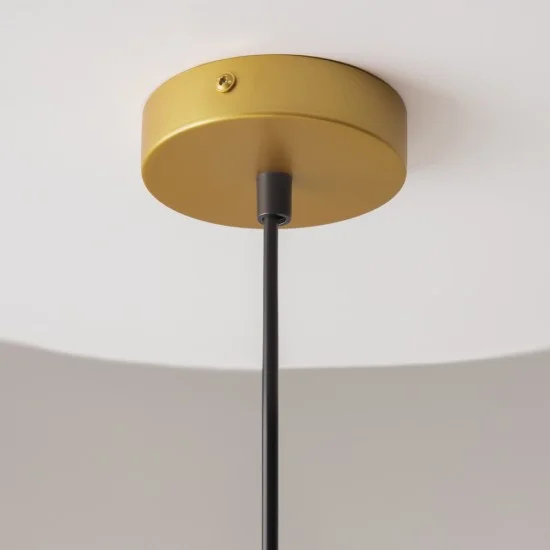 Rippvalgusti Telford, Kuldne, D150 mm H490 mm - Valgustus Luminance'ilt