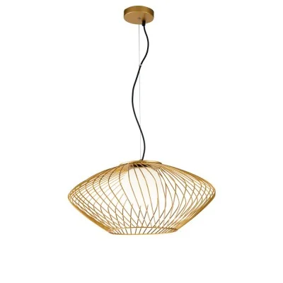 Pendant luminaire Plec, Gold - Lighting by Luminance