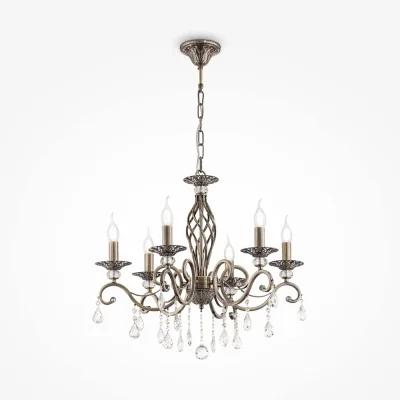 Pendant luminaire Grace, Bronze, D630 mm H760 mm - Lighting by Luminance