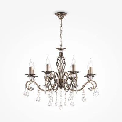 Pendant luminaire Grace, Bronze, D720 mm H790 mm - Lighting by Luminance