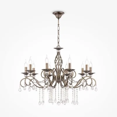 Pendant luminaire Grace, Bronze, D850 mm H840 mm - Lighting by Luminance