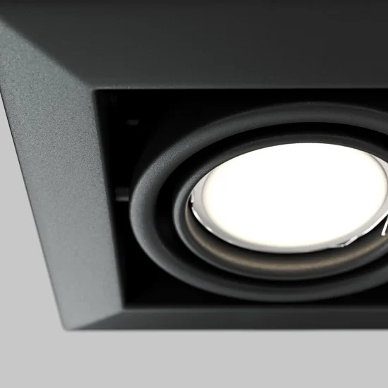 Süvistatav valgusti Metal Modern, Must, W126 mm - Valgustus Luminance'ilt
