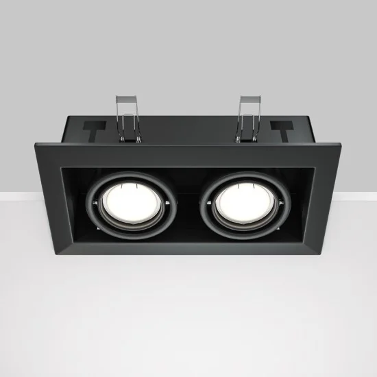 Süvistatav valgusti Metal Modern, Must, W126 mm - Valgustus Luminance'ilt