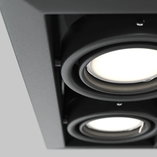 Süvistatav valgusti Metal Modern, Must, W126 mm - Valgustus Luminance'ilt