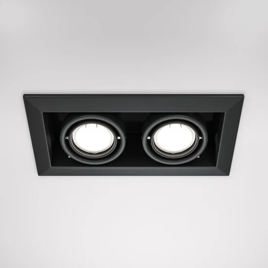Süvistatav valgusti Metal Modern, Must, W126 mm - Valgustus Luminance'ilt