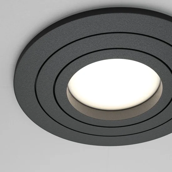 Süvistatav valgusti Atom, Must, D92 mm - Valgustus Luminance'ilt