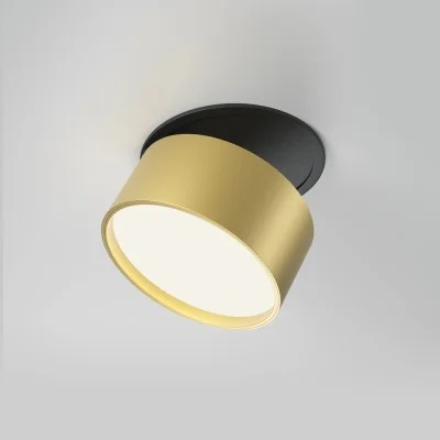 Встраиваемый светильник Onda, Черный, D85 mm - Освещение от Luminance