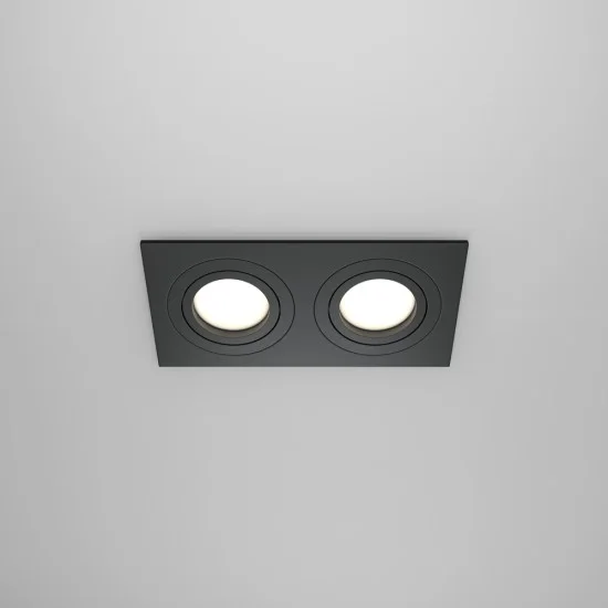 Süvistatav valgusti Atom, Must, W92 mm - Valgustus Luminance'ilt
