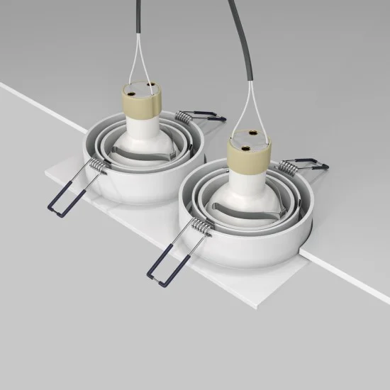 Süvistatav valgusti Atom, Valge, W92 mm - Valgustus Luminance'ilt