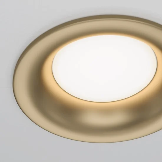 Süvistatav valgusti Slim, Matt kuldne, D85 mm - Valgustus Luminance'ilt