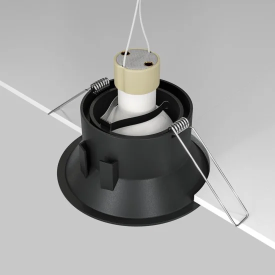 Süvistatav valgusti Dot, Must, D93 mm - Valgustus Luminance'ilt