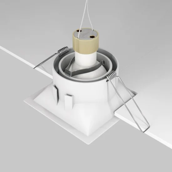 Süvistatav valgusti Dot, Valge, W90 mm - Valgustus Luminance'ilt