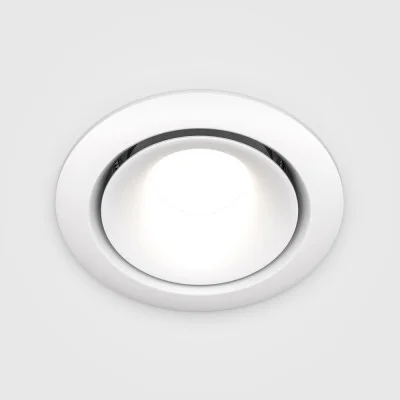 Recessed luminaire Yin, White, D98 mm - Lighting by Luminance