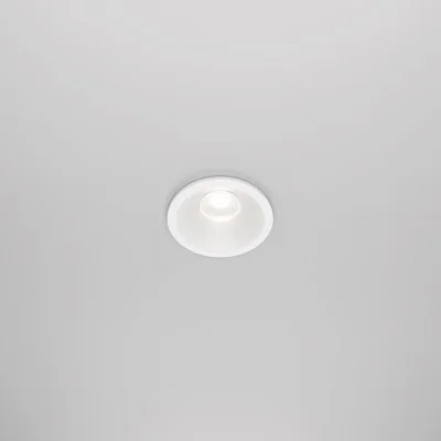 Recessed luminaire Zoom, White, D60 mm - Lighting by Luminance