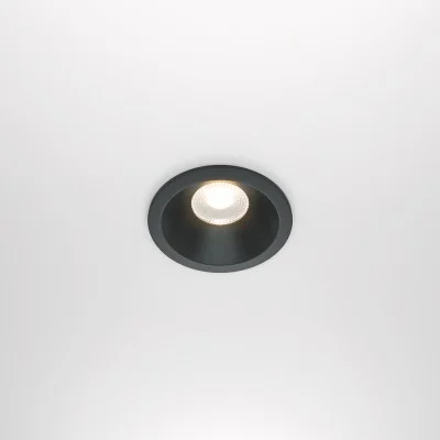 Встраиваемый светильник Zoom, Черный, D85 mm - Освещение от Luminance