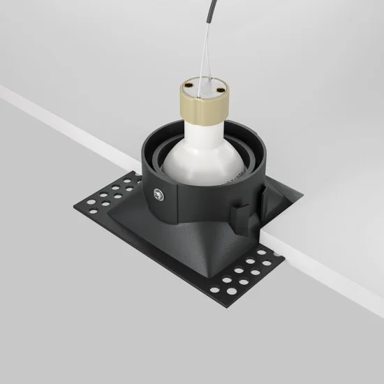 Süvistatav valgusti Dot, Must, W90 mm - Valgustus Luminance'ilt