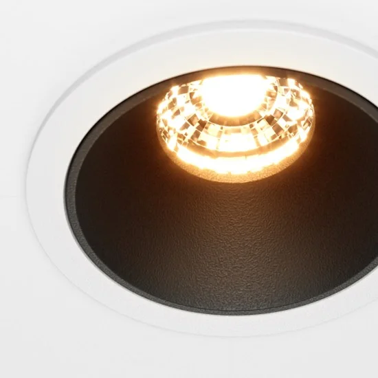 Встраиваемый светильник Alfa, Белый и Черный, D65 mm - Освещение от Luminance