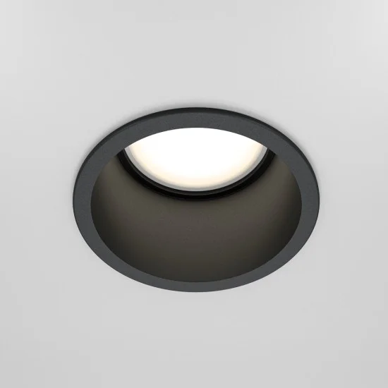 Süvistatav valgusti Reif, Must, D68 mm - Valgustus Luminance'ilt