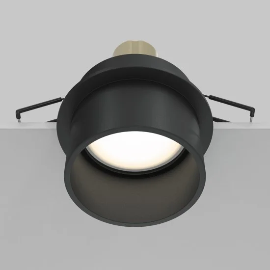 Süvistatav valgusti Reif, Must, D68 mm - Valgustus Luminance'ilt