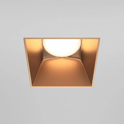 Recessed luminaire Share, White, W75 mm - Lighting by Luminance