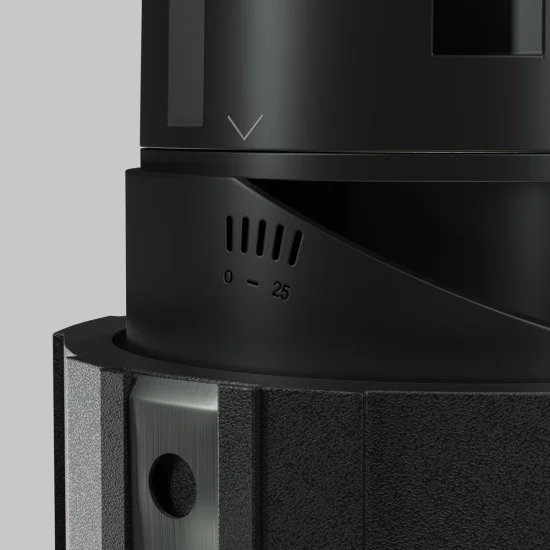 Süvistatav valgusti Wise, Must, D62 mm - Valgustus Luminance'ilt