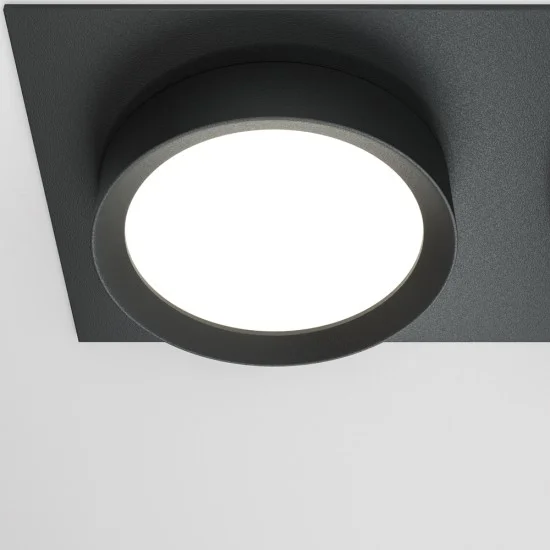 Süvistatav valgusti Hoop, Must, W110 mm - Valgustus Luminance'ilt