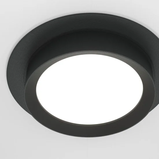 Süvistatav valgusti Hoop, Must, D110 mm - Valgustus Luminance'ilt