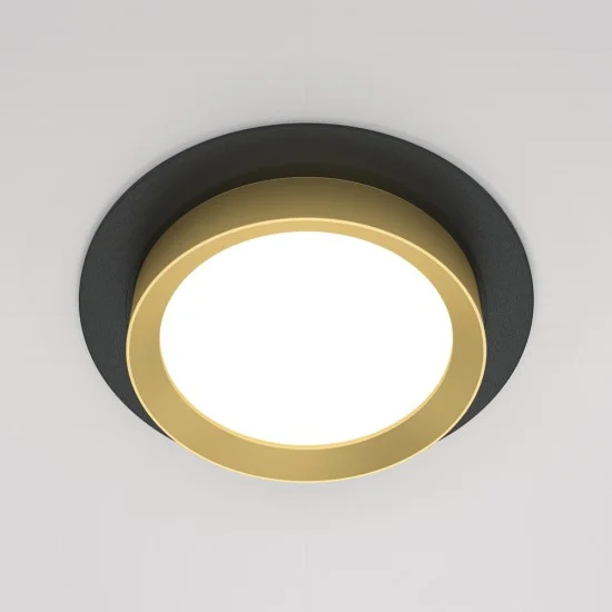 Süvistatav valgusti Hoop, Must, D110 mm - Valgustus Luminance'ilt