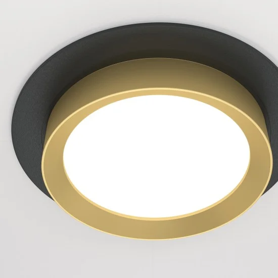 Süvistatav valgusti Hoop, Must, D110 mm - Valgustus Luminance'ilt