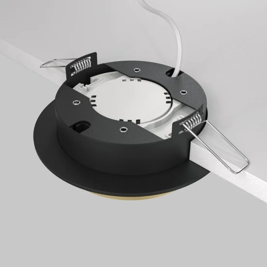 Süvistatav valgusti Hoop, Must, D110 mm - Valgustus Luminance'ilt
