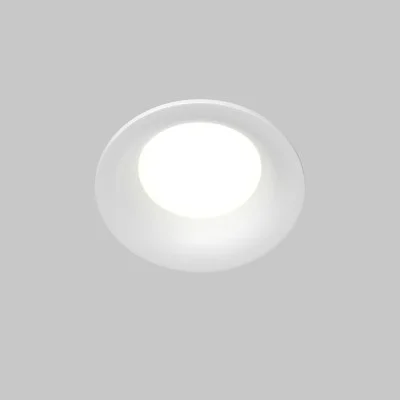 Recessed luminaire Slim, White, D85 mm - Lighting by Luminance
