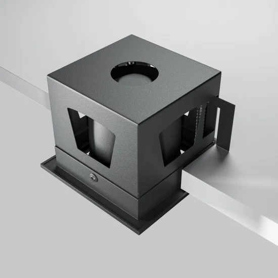 Süvistatav valgusti Metal Modern, Must, W95 mm - Valgustus Luminance'ilt