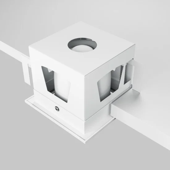 Süvistatav valgusti Metal Modern, Valge, W95 mm - Valgustus Luminance'ilt