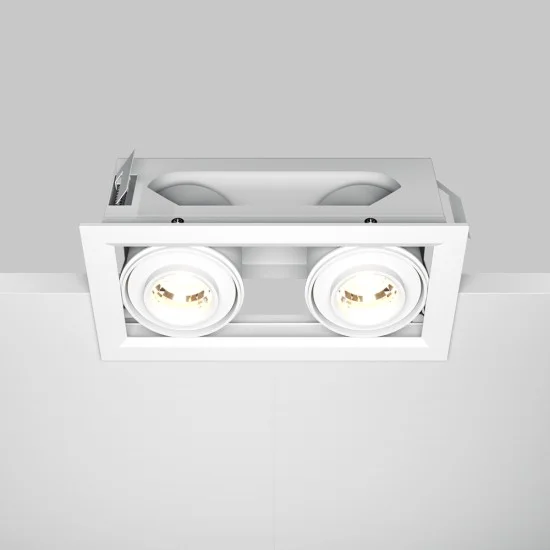 Süvistatav valgusti Metal Modern, Valge, W95 mm - Valgustus Luminance'ilt